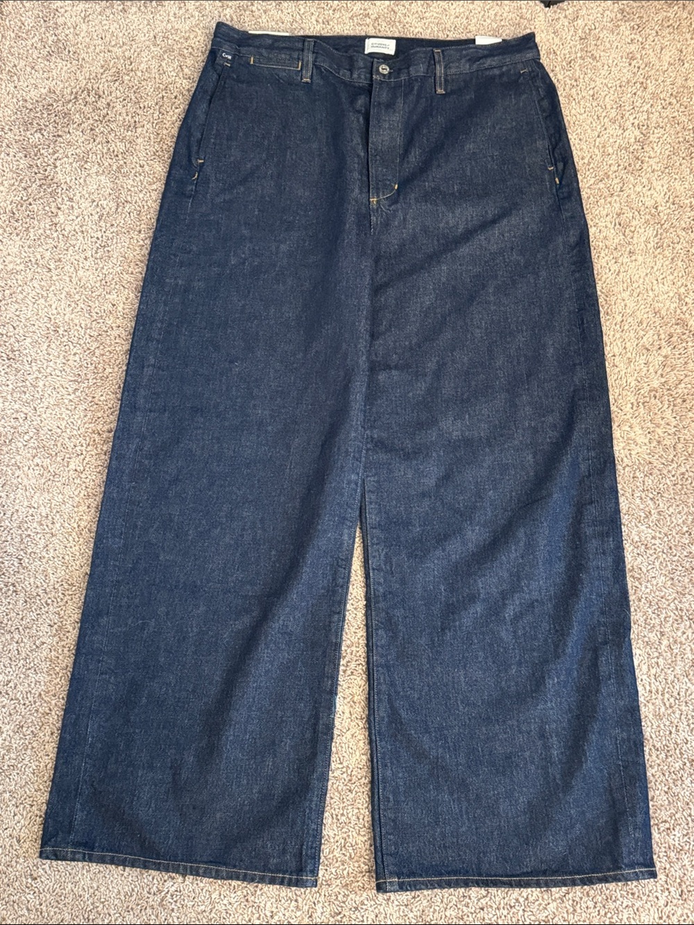 NWT Citizens of Humanity Amherst Ayla Polish Trouser Jeans Women's Size 34 - Picture 5 of 10